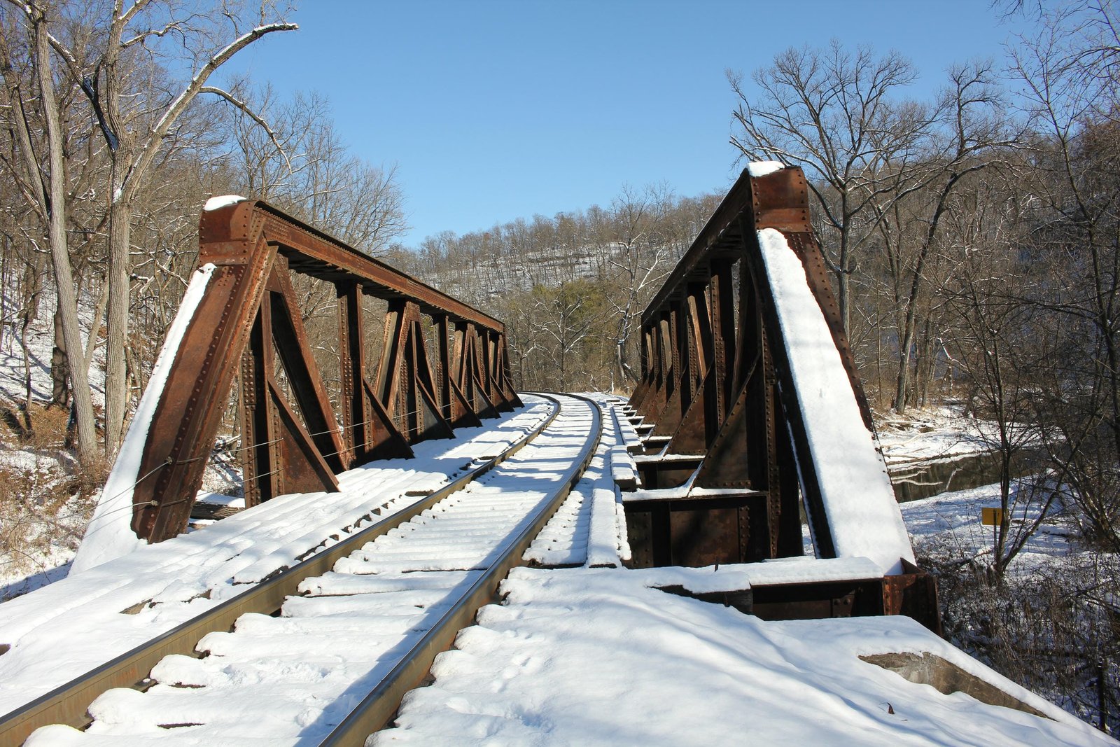 Looking east